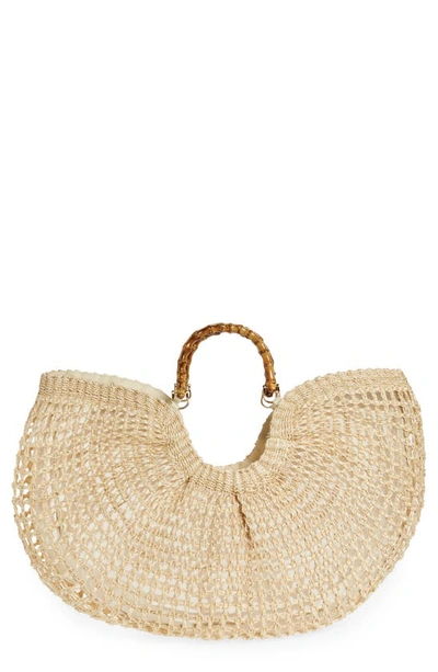 Cult Gaia Irma Straw Tote In Natural