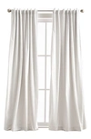 PERI HOME SANCTUARY SET OF 2 LINED LINEN CURTAIN PANELS