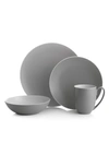 Nambe Pop Collection By Robin Levien 4-piece Place Setting In Slate