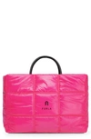 FURLA OPPORTUNITY LARGE QUILTED NYLON TOTE