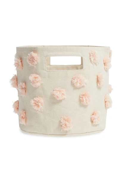 PEHR PEHR POMPOM CANVAS BASKET PINT