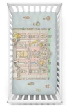Atelier Choux Monceau Mansion Fitted Crib Sheet In Multi