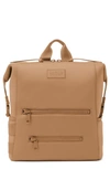 Dagne Dover Large Indi Diaper Backpack In Camel