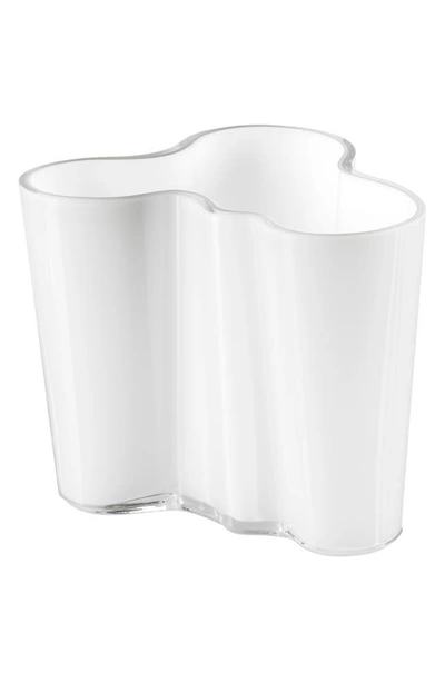 Iittala Aalto Vase In Eggshell