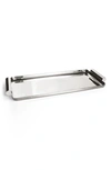 Polo Ralph Lauren Montgomery Oblong Tray In Silver