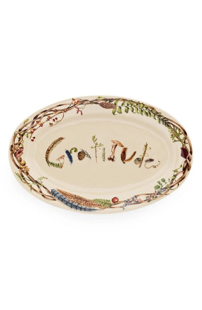 JULISKA JULISKA FOREST WALK GRATITUDE PLATTER