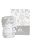 OILO LEAF CUDDLE BLANKET & FITTED CRIB SHEET SET