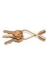 CRAIGHILL CLOSED HELIX BRASS KEY RING