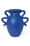 Ferm Living Verso Table Vase In Bright Blue