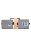 Cloudnola Flipping Out Flip Digital Clock In Grey And Copper