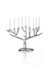 Nambe Tree Of Life Menorah In Silver