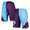 Mitchell & Ness X Nba Utah Jazz 1996 Split Swingman Shorts In Turquoise