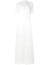 MCQ BY ALEXANDER MCQUEEN LACE DETAIL FULL LENGTH DRESS,450680RJF0111910308