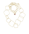 Almala Àlmala Geometric Gold Necklace In Gold