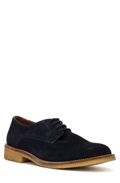 Reserve Footwear Octavious Leather Derby In Navy