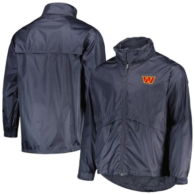 Dunbrooke Graphite Washington Commanders Sportsman Waterproof Packable Full-zip Jacket