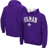 Colosseum Men's  Purple Furman Paladins Arch & Logo Pullover Hoodie In Purple