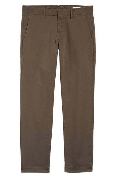 Nn07 Theo 1420 Stretch Organic Cotton Pants In Brown