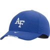 NIKE YOUTH NIKE ROYAL AIR FORCE FALCONS 2023 SIDELINE LEGACY91 ADJUSTABLE HAT