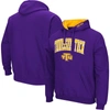 COLOSSEUM COLOSSEUM PURPLE TENNESSEE TECH GOLDEN EAGLES ARCH & LOGO 3.0 PULLOVER HOODIE