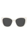 Prada Geometric Square Acetate Sunglasses In Bone