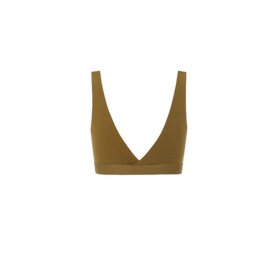 Organic Basics Tencel Lightweight Essential Bra In Green
