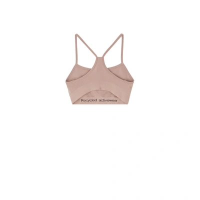 Organic Basics Nylon-blend Bra In Pink