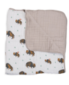 LITTLE UNICORN BABY PRINTED COTTON MUSLIN QUILT