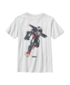 Marvel Girl's  Avengers: Endgame War Machine Spray Paint Child T-shirt In White