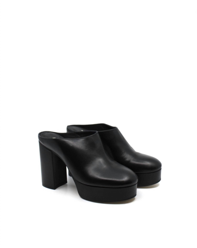 Alohas Clock Out Clog In Black