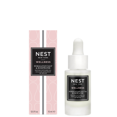 Nest New York Himalayan Salt And Rosewater Misting Diffuser Oil 15ml In Default Title