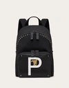 Valentino Garavani Rockstud Pet Customisable Backpack In ブラック/ホワイト