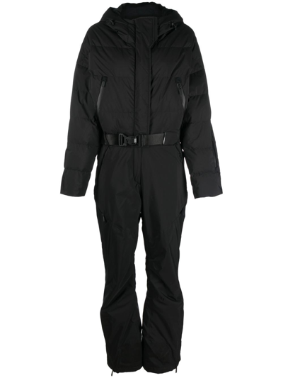 Templa Black Belted Waist Ski Suit