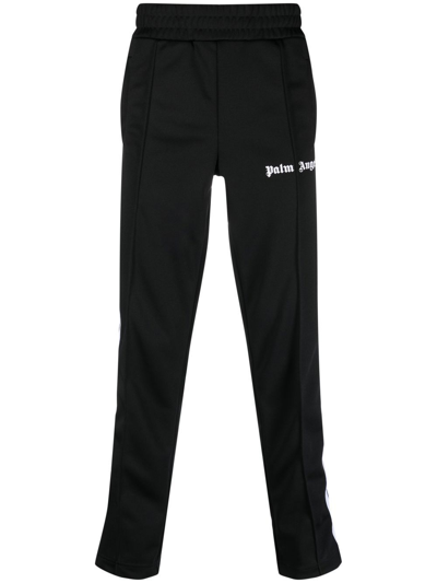 Palm Angels Black Core Logo Track Pants In Nero