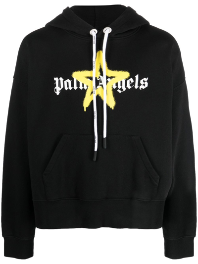 Palm Angels Sweatshirts In Black