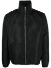 Alexander Mcqueen Alexander Mc Queen Logo Bomber Jacket In Black