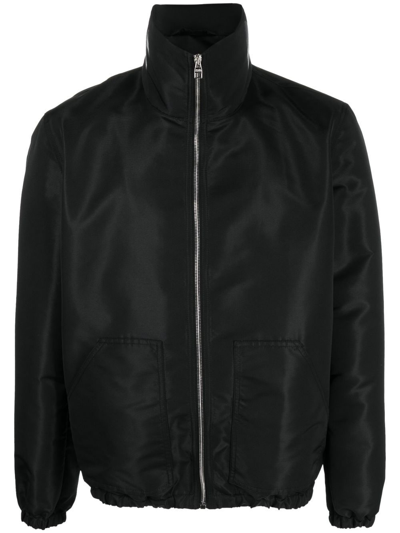 Alexander Mcqueen Mcqueen Graffiti Polyfaille Jacket In Black