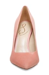 Sam Edelman Hazel Pointed Toe Pump In Canyon Clay