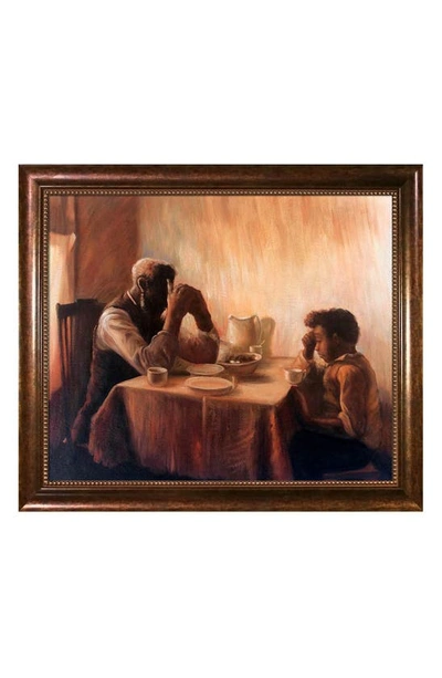 Overstock Art The Thankful Poor By Henry Ossawa Tanner Framed Wall Art In Multi