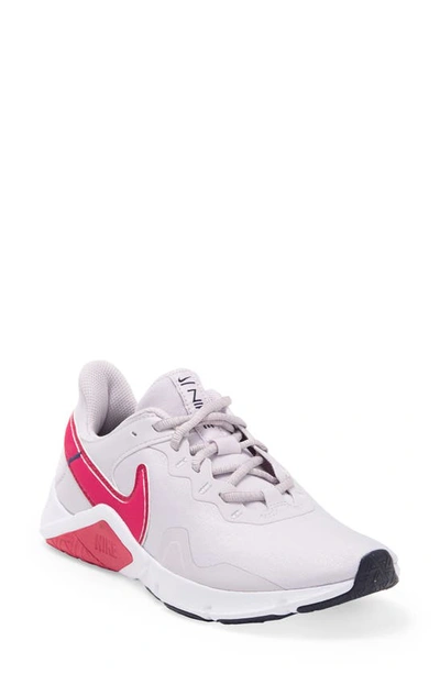 Nike Legend Essential 2 Training Sneaker In Venice/ Pink