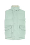 Alexander Mcqueen Structured Sleeveless Jacket With Front Flap Pockets