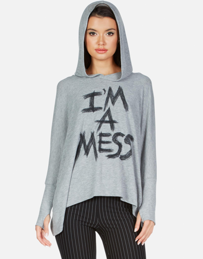 Lauren Moshi X Wilma X I'm A Mess In Heather Grey