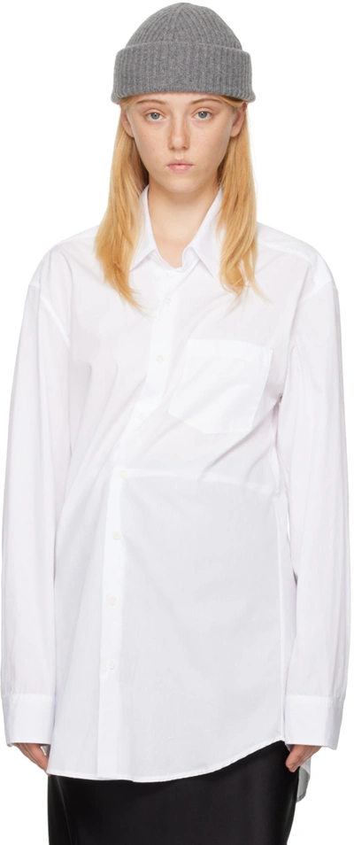 Ann Demeulemeester White Elizabeth Shirt In 001 White