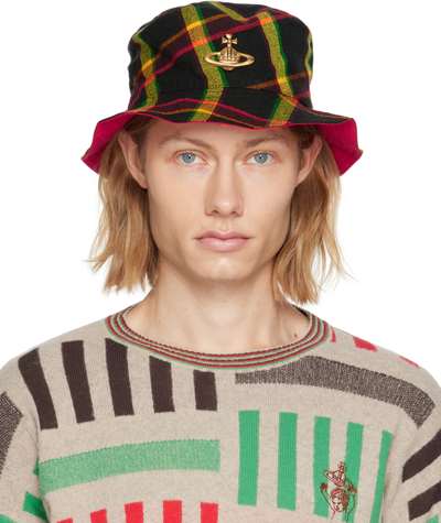 Vivienne Westwood Multicolor Fisher Bucket Hat In O101 Multi Fisher