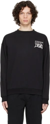 Brain Dead Black Sludge Sweatshirt In Black
