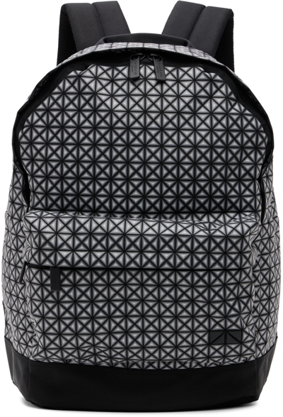 Bao Bao Issey Miyake Black & Gray Daypack Backpack In 12 Gray
