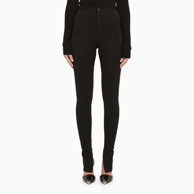 Wardrobe.nyc High-waist Skinny Trousers In Black