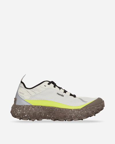 Norda Limited Edition Icicle Dyneema 001 Sneaker In Icicle/primrose Lime