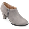 Journee Collection Sanzi Ankle Bootie In Grey