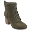 Journee Collection Women's Wide Width Baylor Bootie In Green